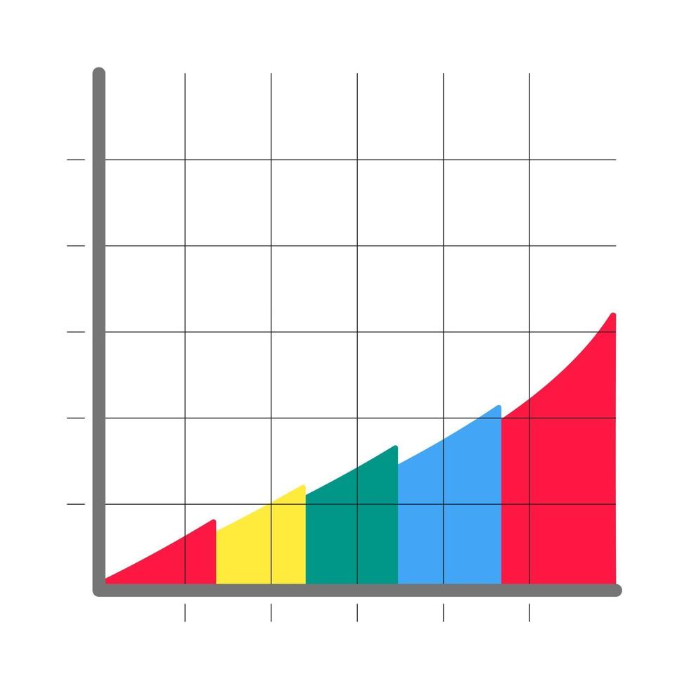 Diseño de estilo plano moderno infografías iconos conjunto de signos ilustración vectorial aislado sobre fondo blanco vector