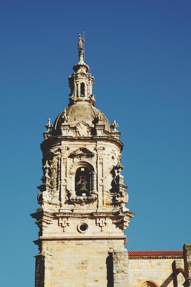 Church architecture in Bilbao city, Spain photo