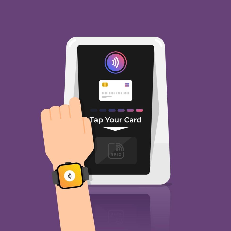 RFID Illustration Vector