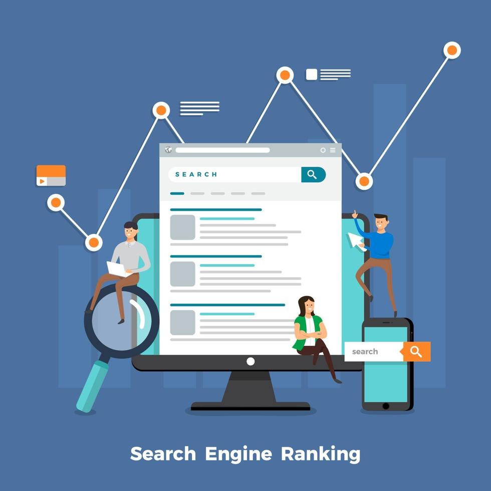 Search engine concept vector