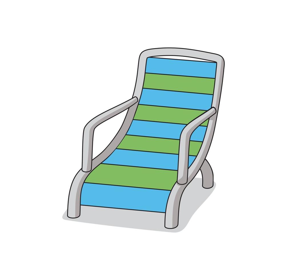 Lounge chair design illustration vector