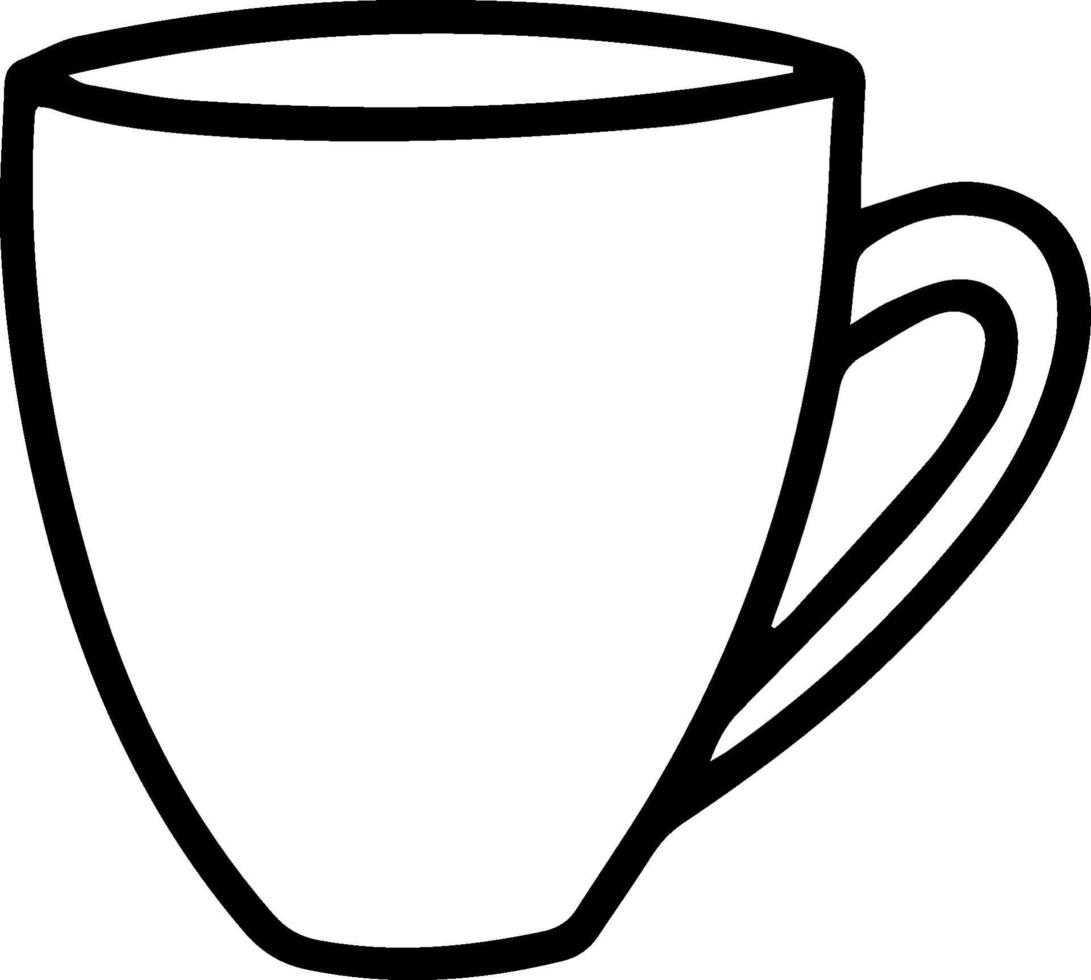 taza. ilustración vectorial de stock vector