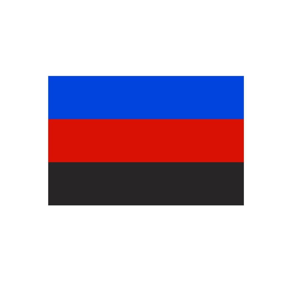 Polyamore flag isolated on a white background.Polyamory. Polyamorous.Sexual minorities Vector illustration. Polyamorous pride flag
