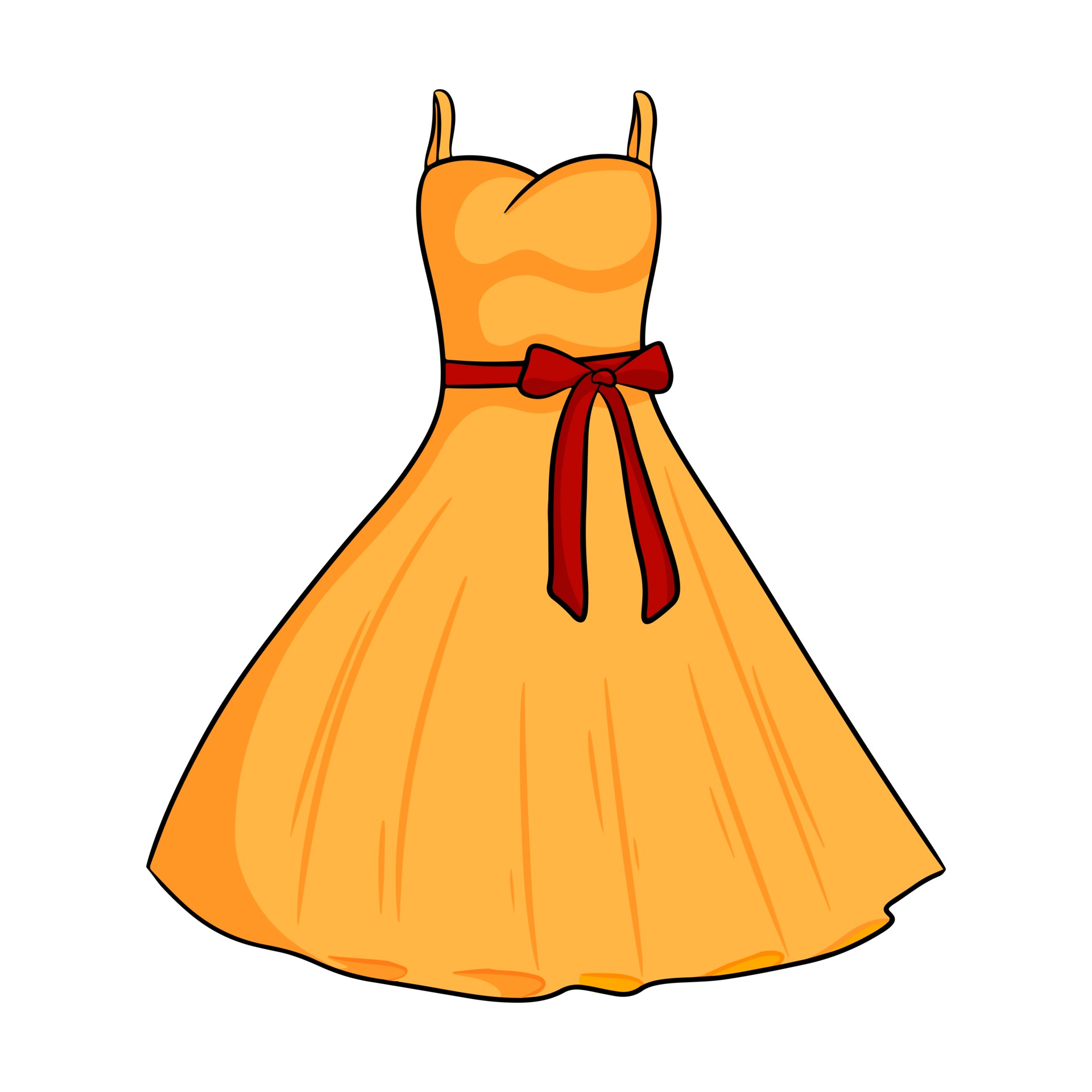 Summer beach dress with a bow at the waist Cartoon style vector illustration isolated 2511534 Vector Art at Vecteezy Summer beach dress with a bow at the waist Cartoon style vector illustration isolated 2511534 Vector Art at Vecteezy