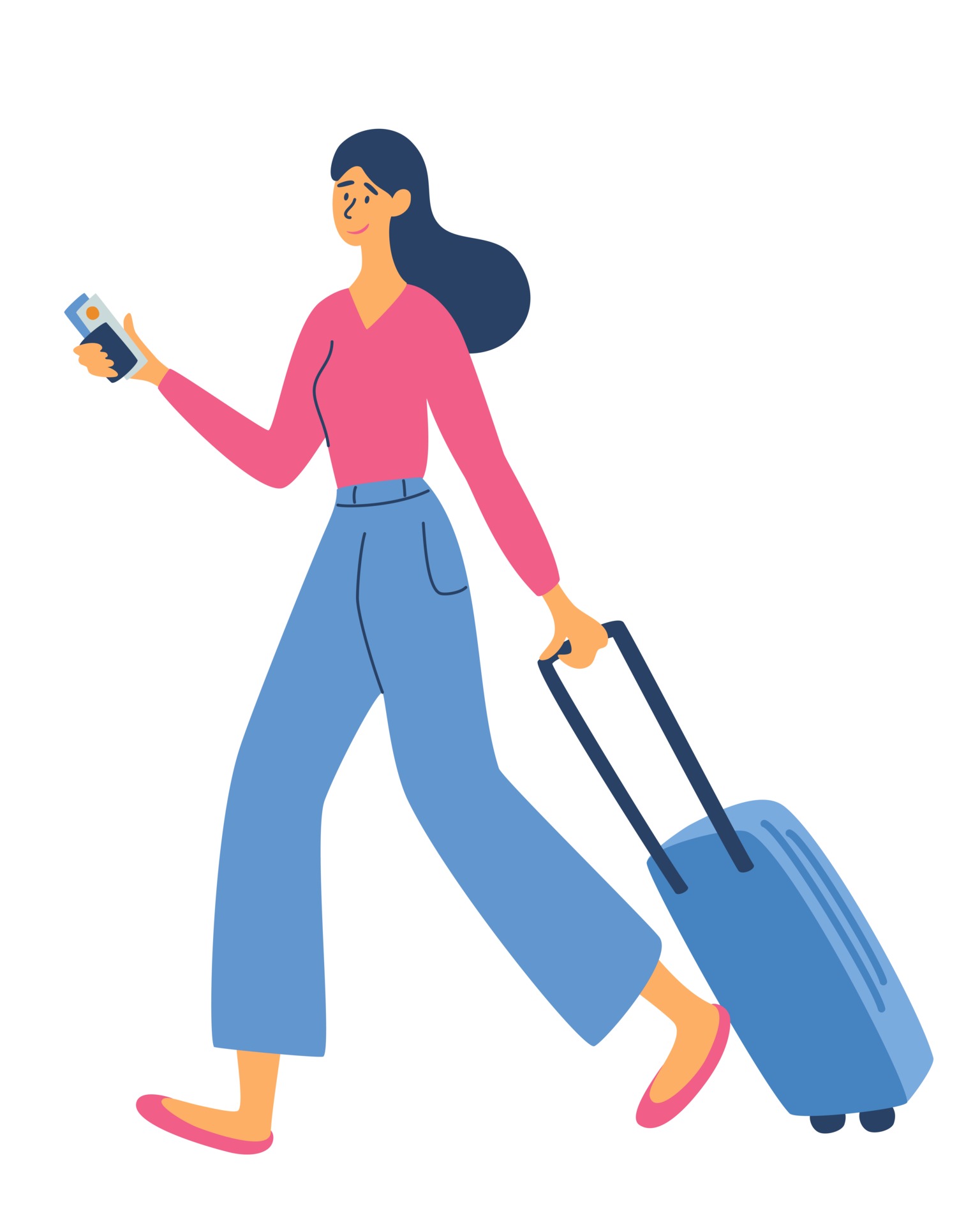 Young woman with a luggage bag Time to Travel Recreation and tourism Journey Business topics business trip web template header Traveling Concept Vector Flat Illustration 2511815 Vector Art at Vecteezy Young woman with a luggage bag Time to Travel Recreation and tourism Journey Business topics business trip web template header Traveling Concept Vector Flat Illustration 2511815 Vector Art at Vecteezy