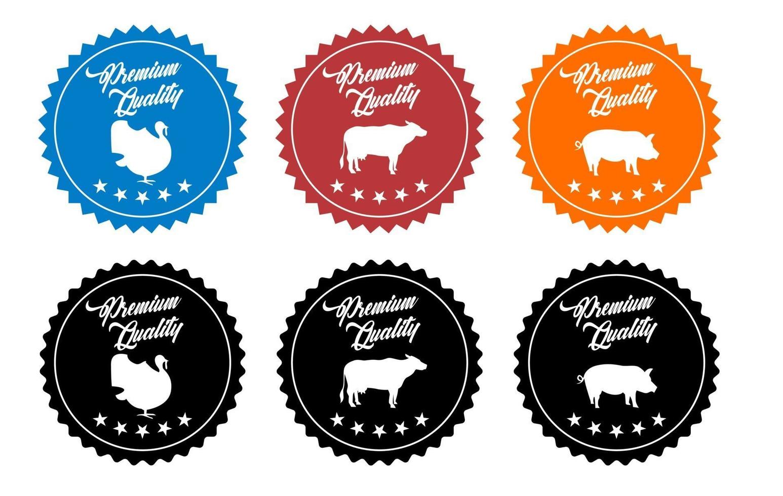 Badge Premium Quality vector