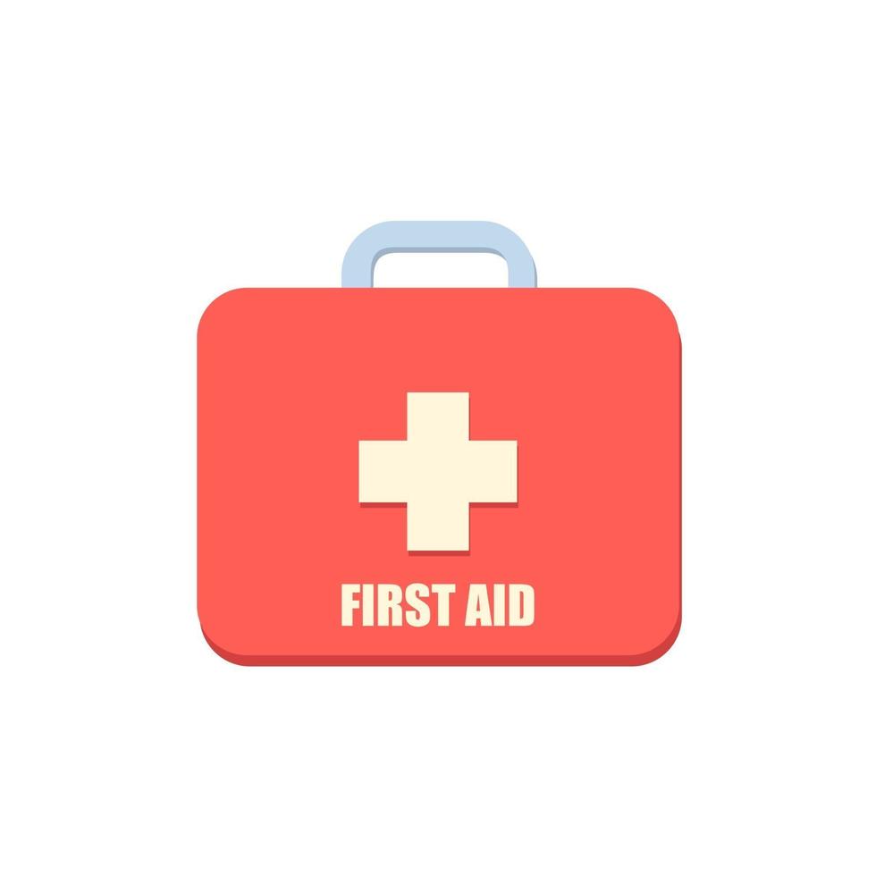 First aid kit vector illustration design