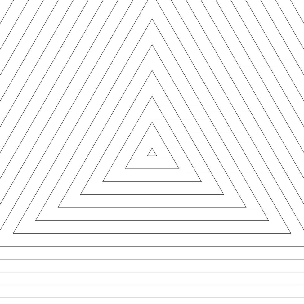 Abstract triangle line geometric background vector