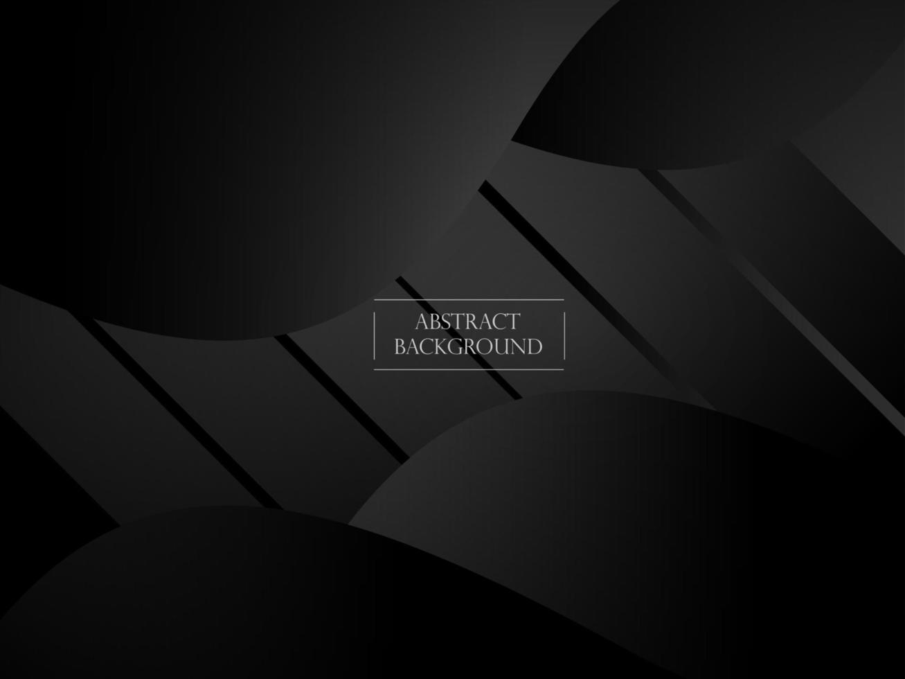 patrón de diseño elegante de fondo abstracto negro geométrico oscuro vector