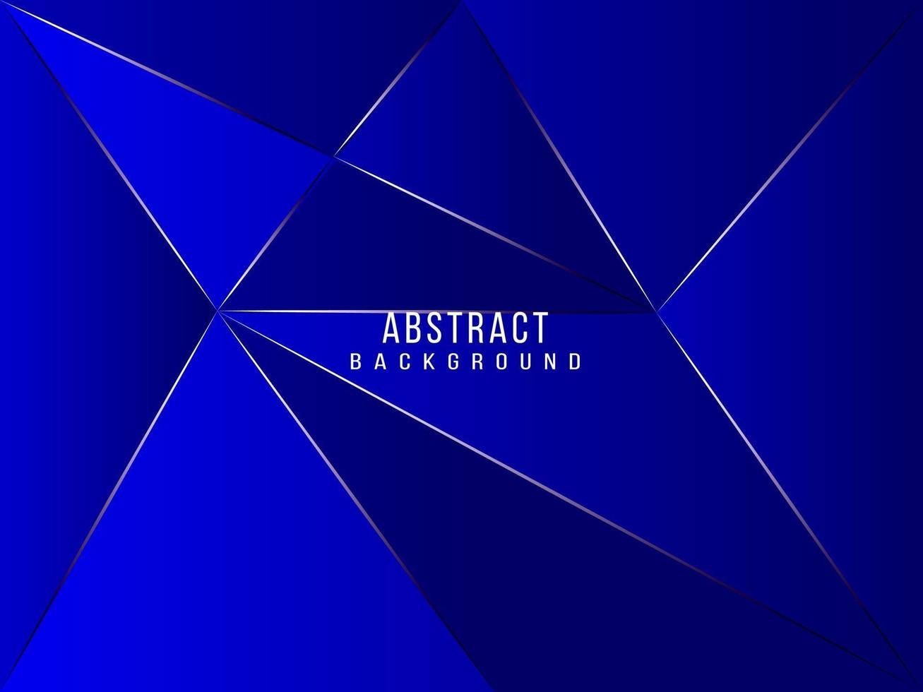 Abstract gradient with lines geometric blue modern shape background pattern vector