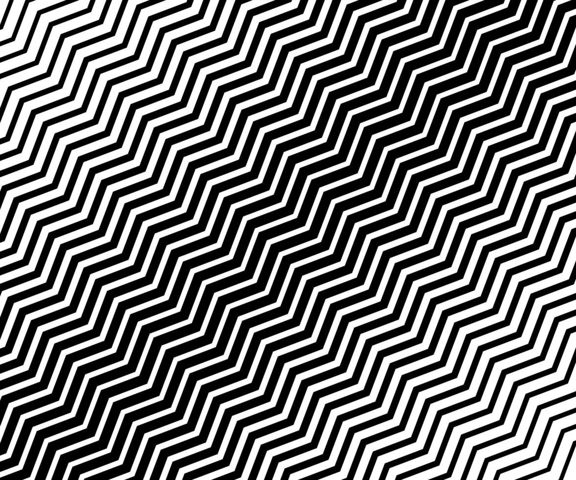 Zigzag  wave lines background vector
