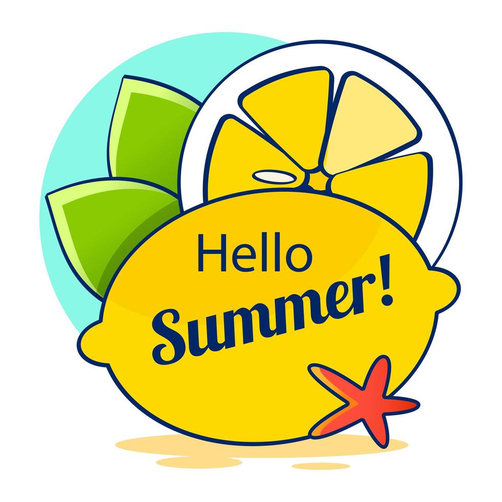 Hello Summer  Summer Time logo Templates Isolated Typographic vector