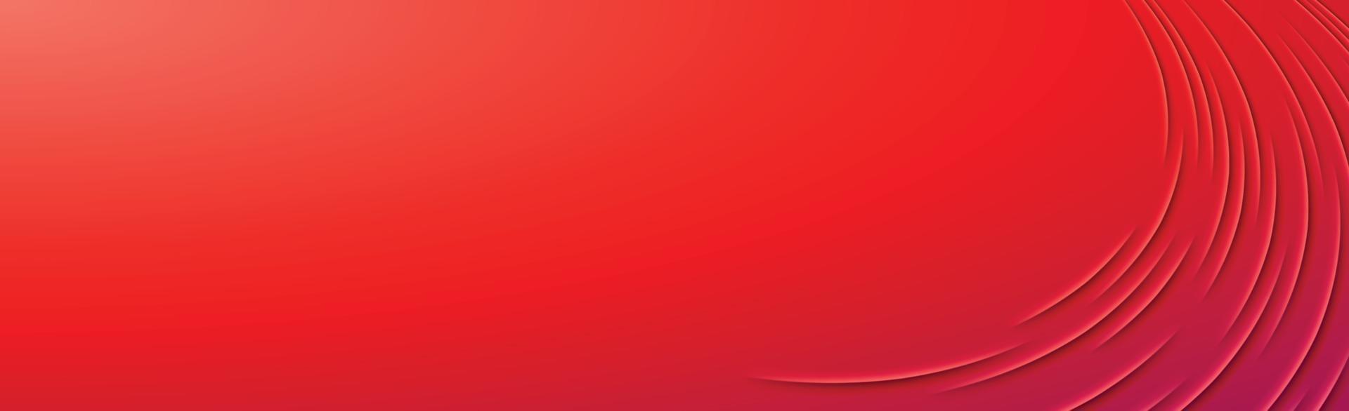 Abstract red background with cuts lines vector