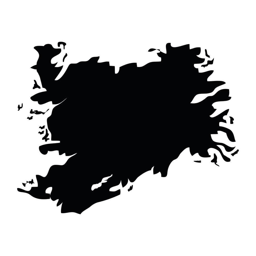 spot black paint vector
