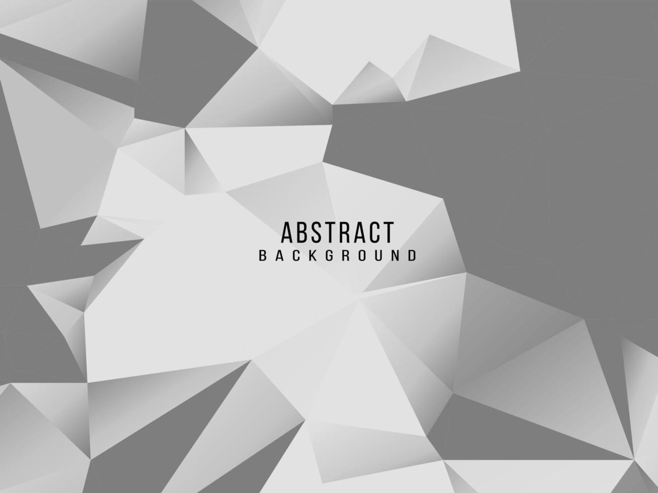 Abstract grey and white geometric stylish modern background design vector