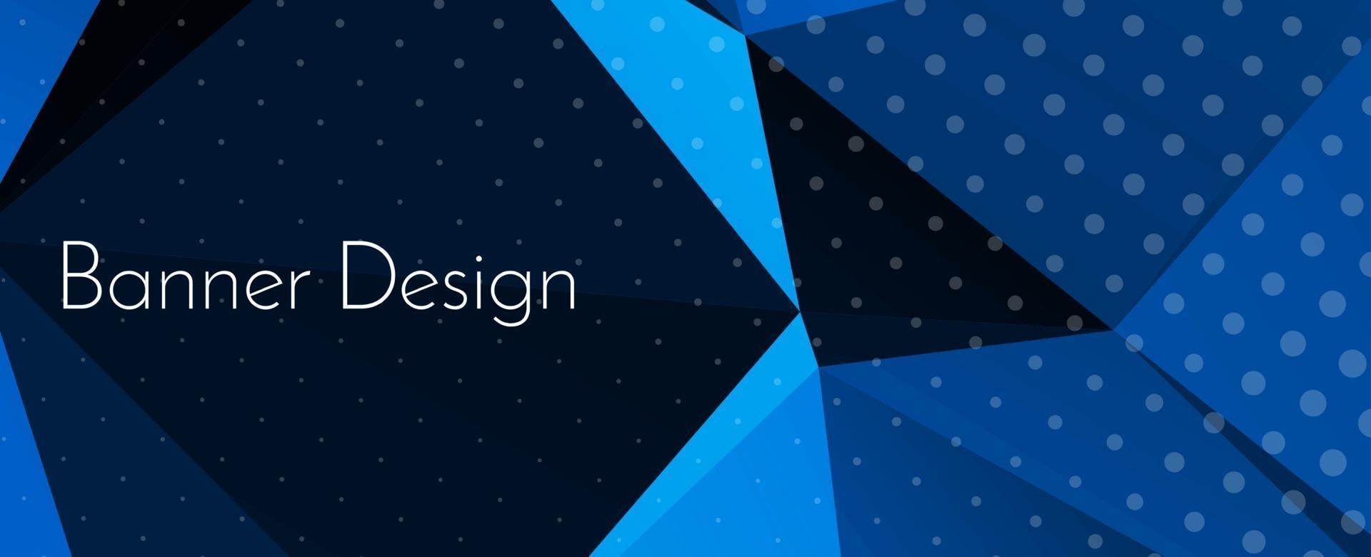 Modern stylish abstract geometric elegant banner pattern background vector