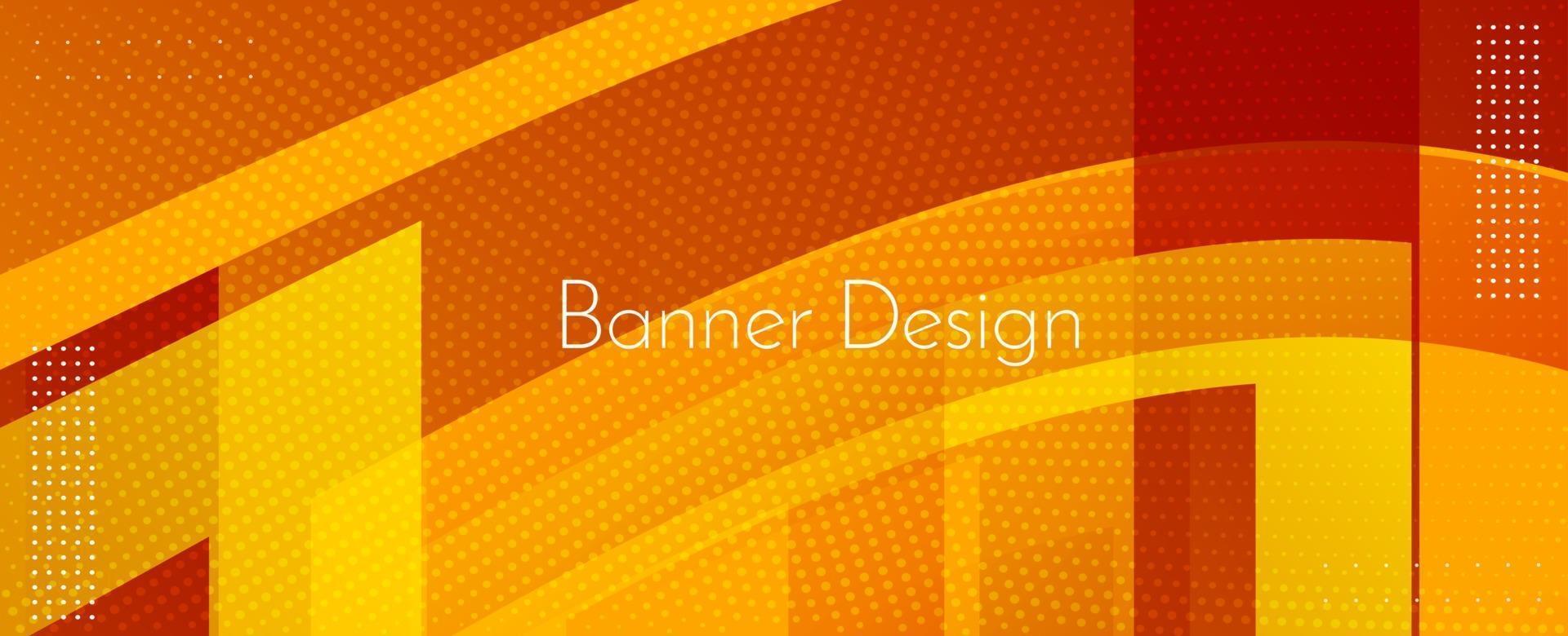 Fondo de patrón de banner elegante geométrico abstracto con estilo moderno vector