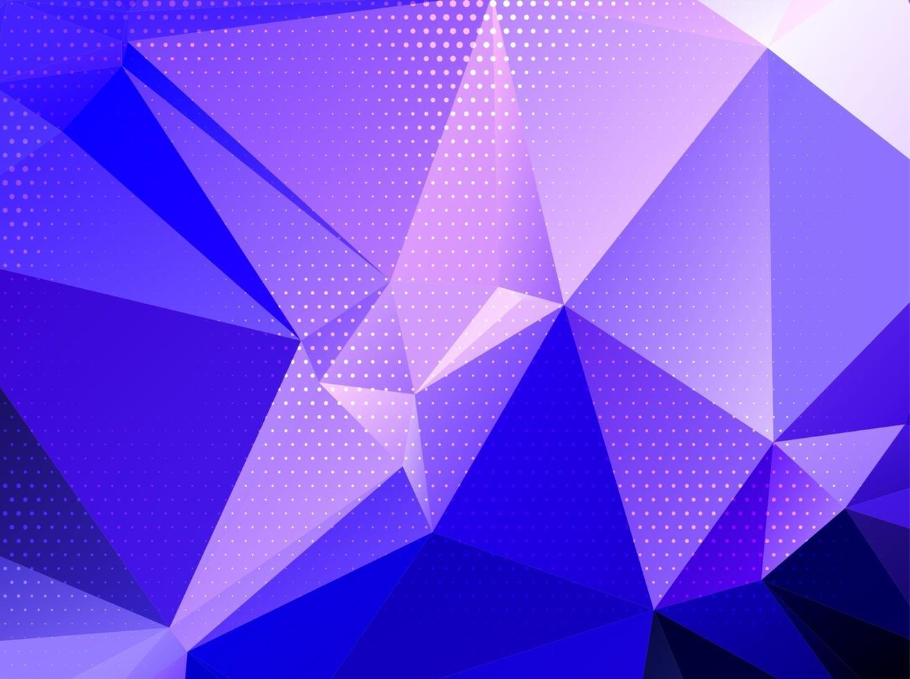 Modern colorful geometric polygon background vector