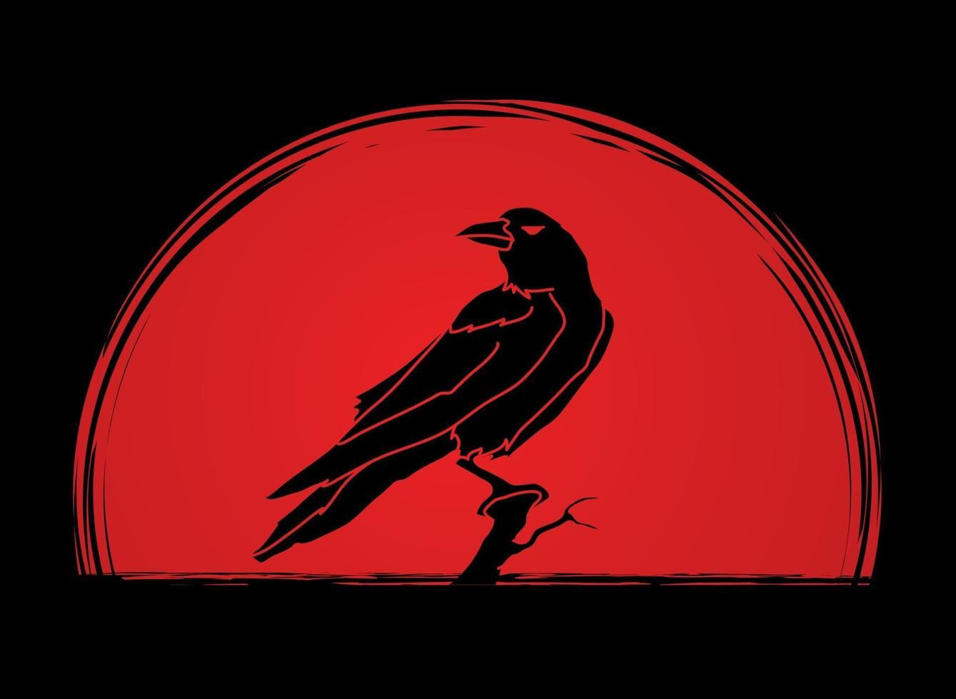 Crow Bird Vector