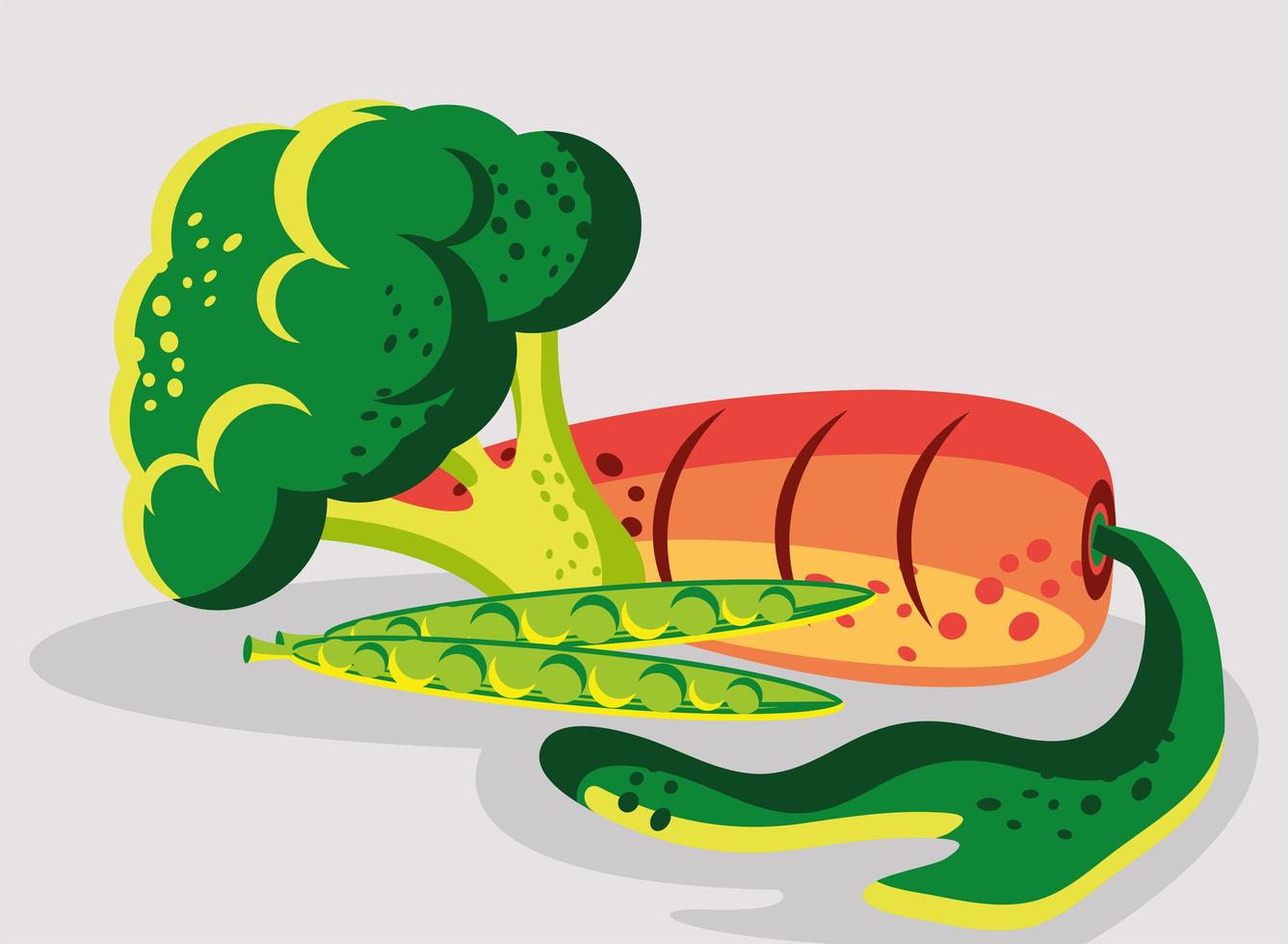 food vegetables fresh vector