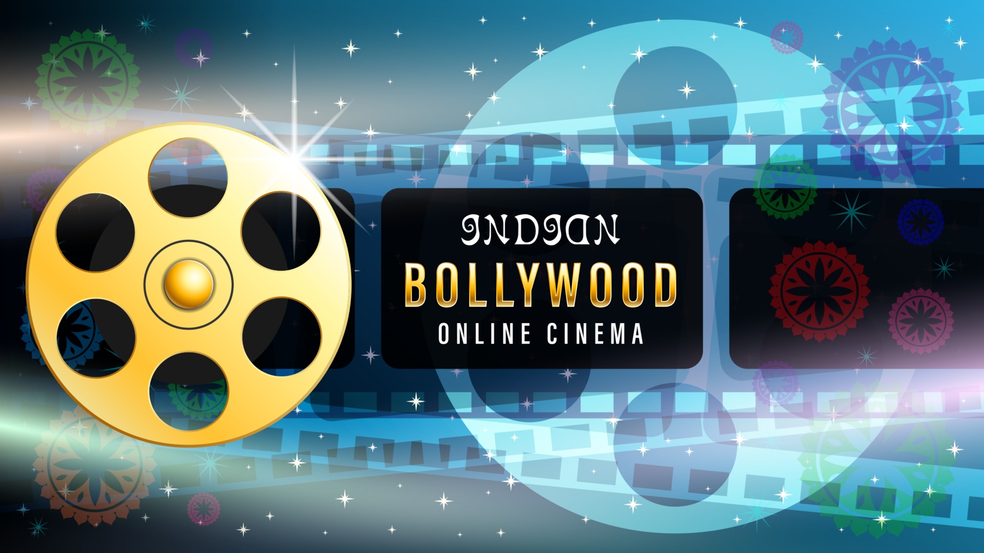 Bollywood Film Cinema Background 2519991 Vector Art at Vecteezy