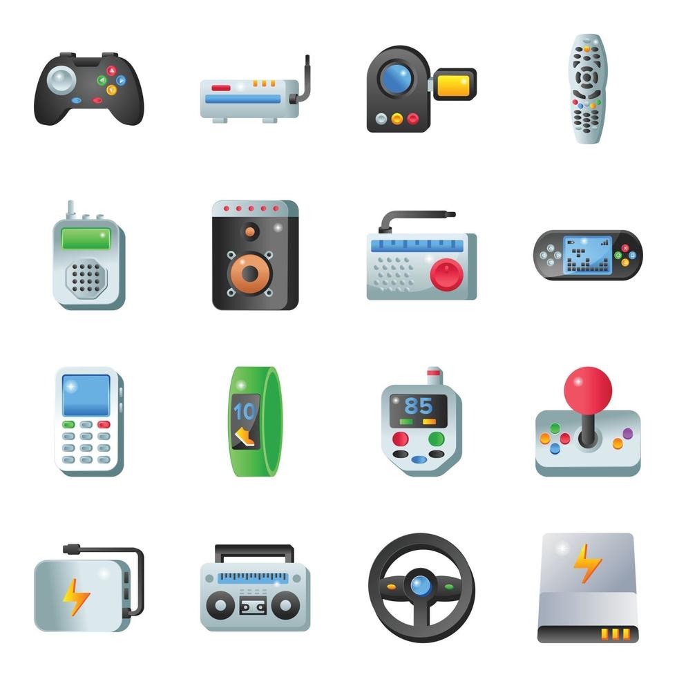Pack of Portable Devices vector