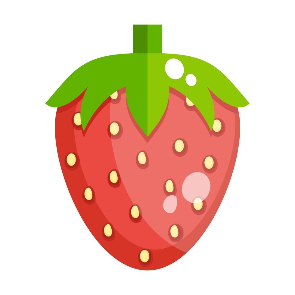 Strawberry Healthy fruit vector