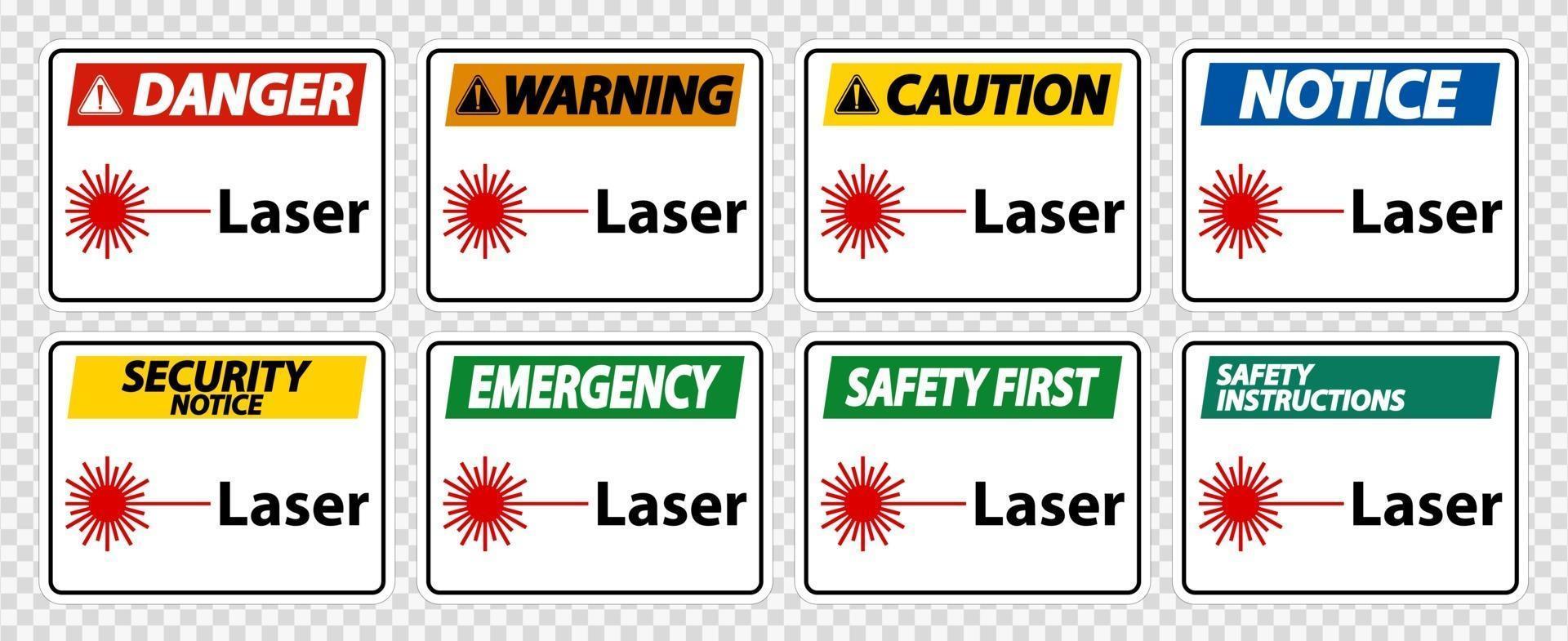 Laser Symbol Sign Symbol vector