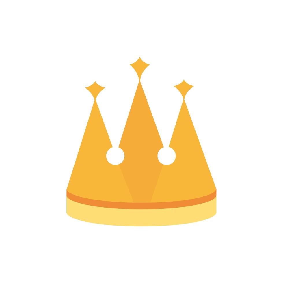 crown monarch jewel treasure luxury vector