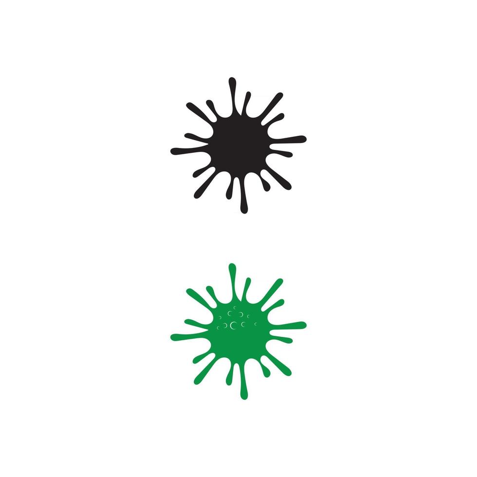 virus corona virus vector y diseño de máscara icono de logotipo