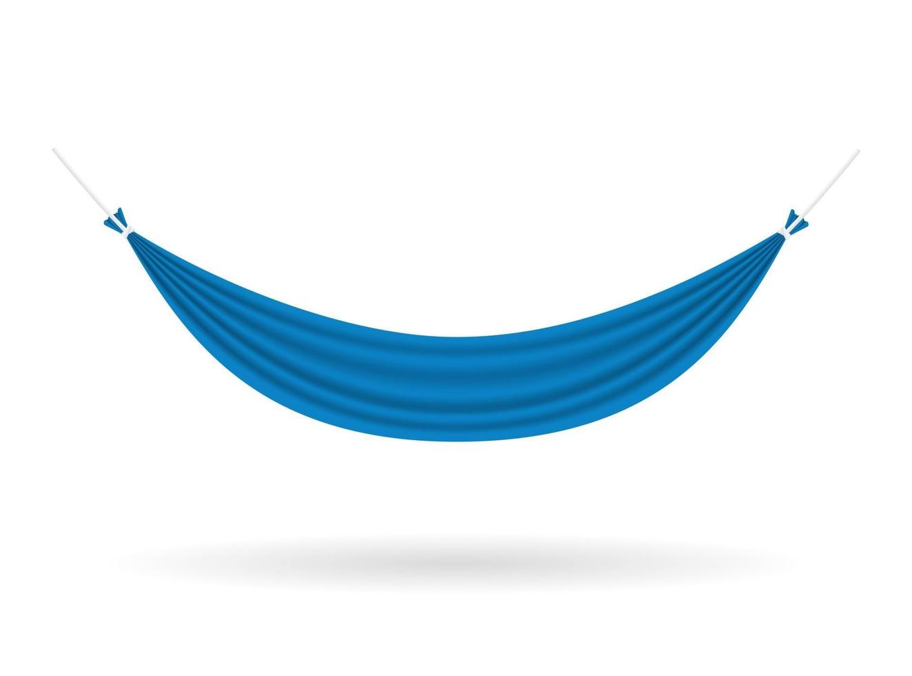 hammock hanging cloth for rest stock vector illustration isolated on white background