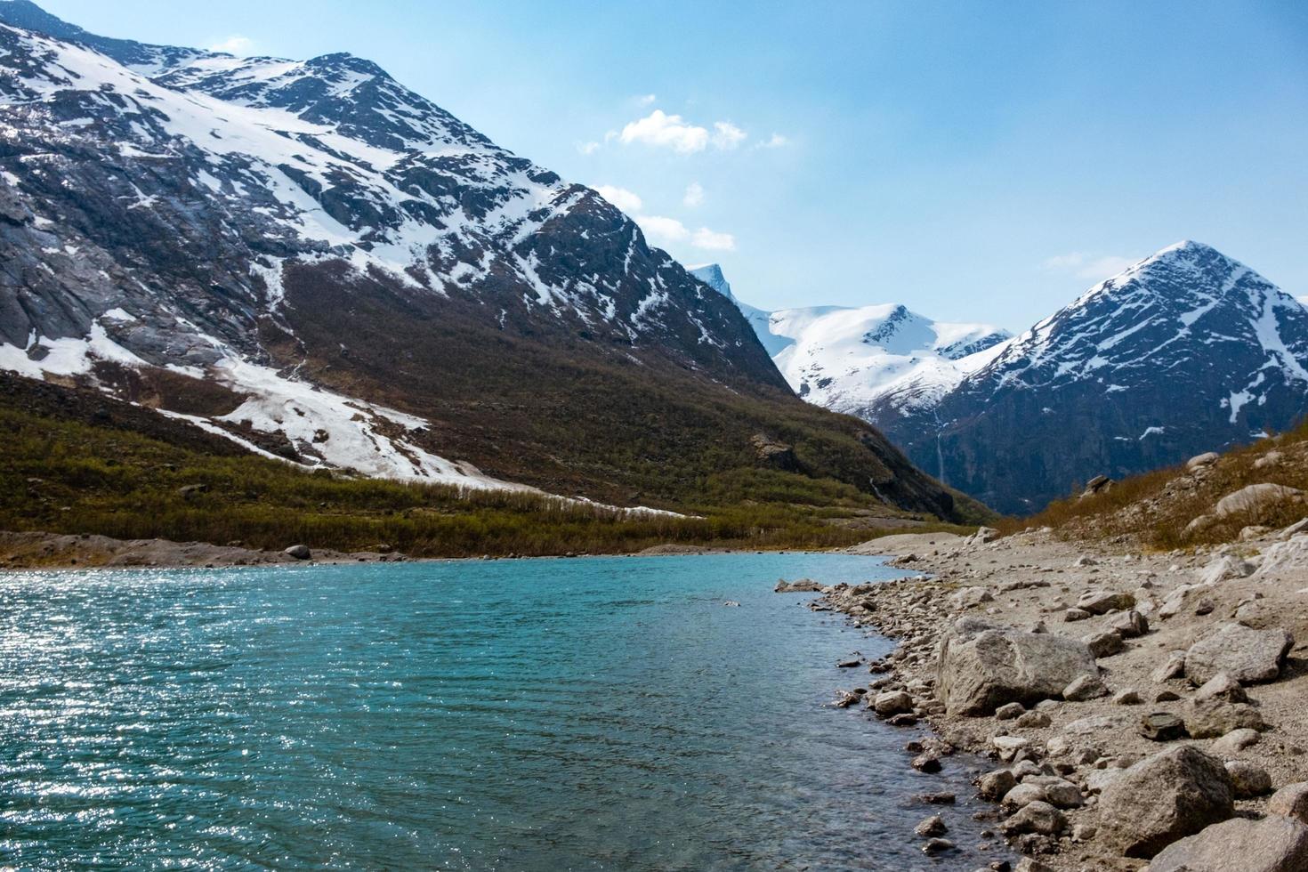 Glacier in Norway photo