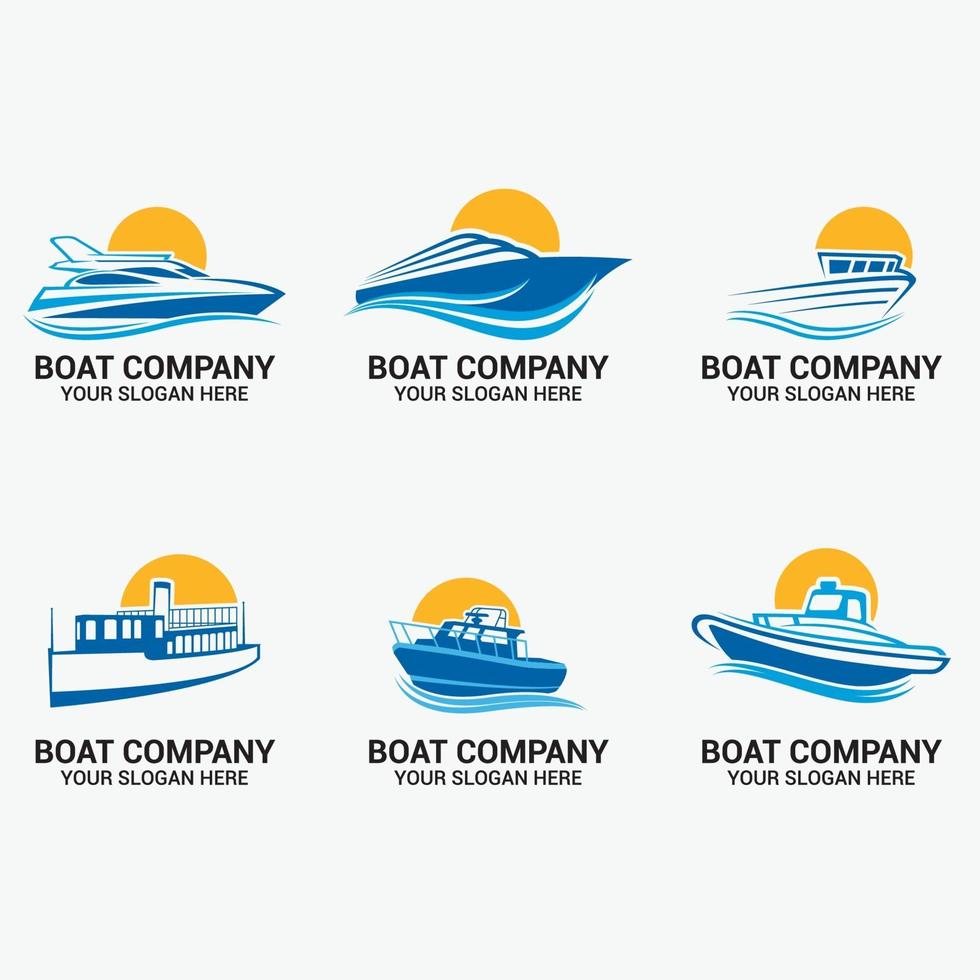BOAT COMPANY LOGO VECTOR DESIGN TEMPLATE 2524558 Vector Art at Vecteezy