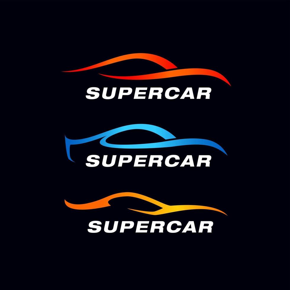 Car logo vector icon template