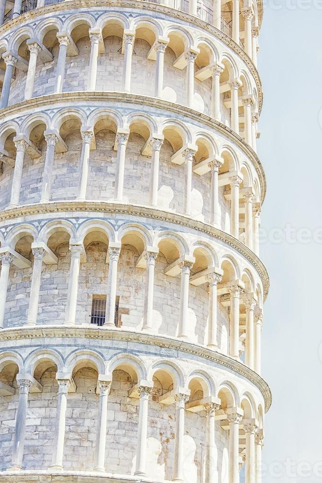 Leaning Tower of Pisa in Italy photo