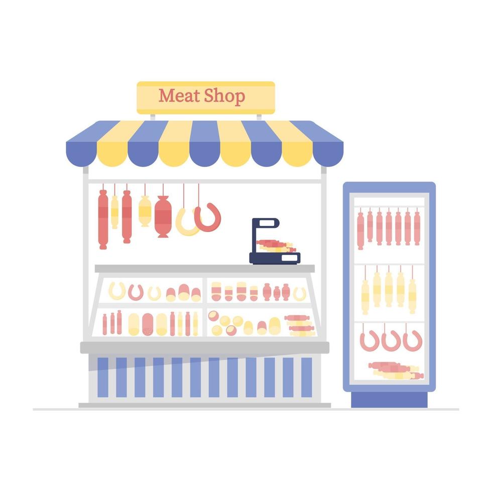 Meat Shop design vector