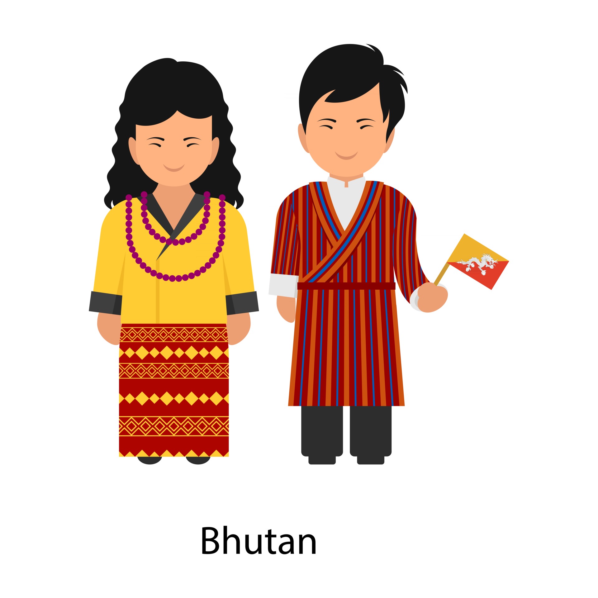 Bhutan Clothing Traditional 2527480 Vector Art at Vecteezy Bhutan Clothing Traditional 2527480 Vector Art at Vecteezy