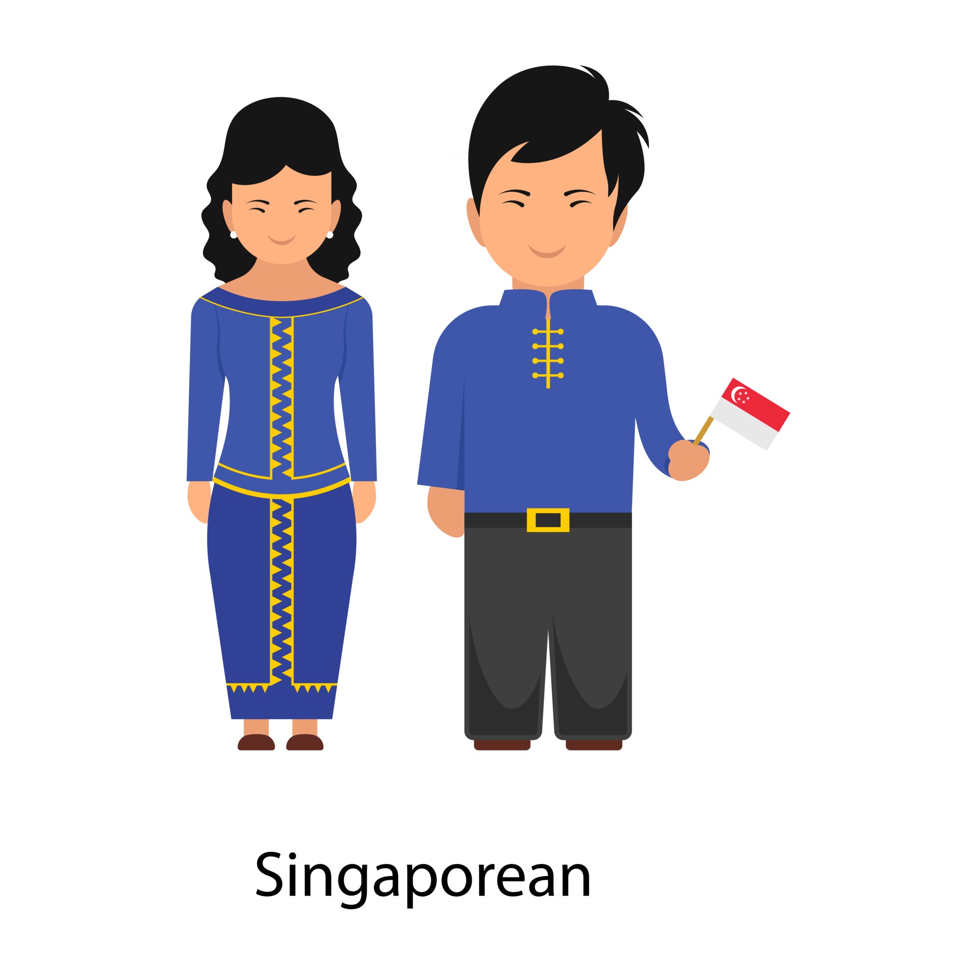 Singapore Traditional Dress