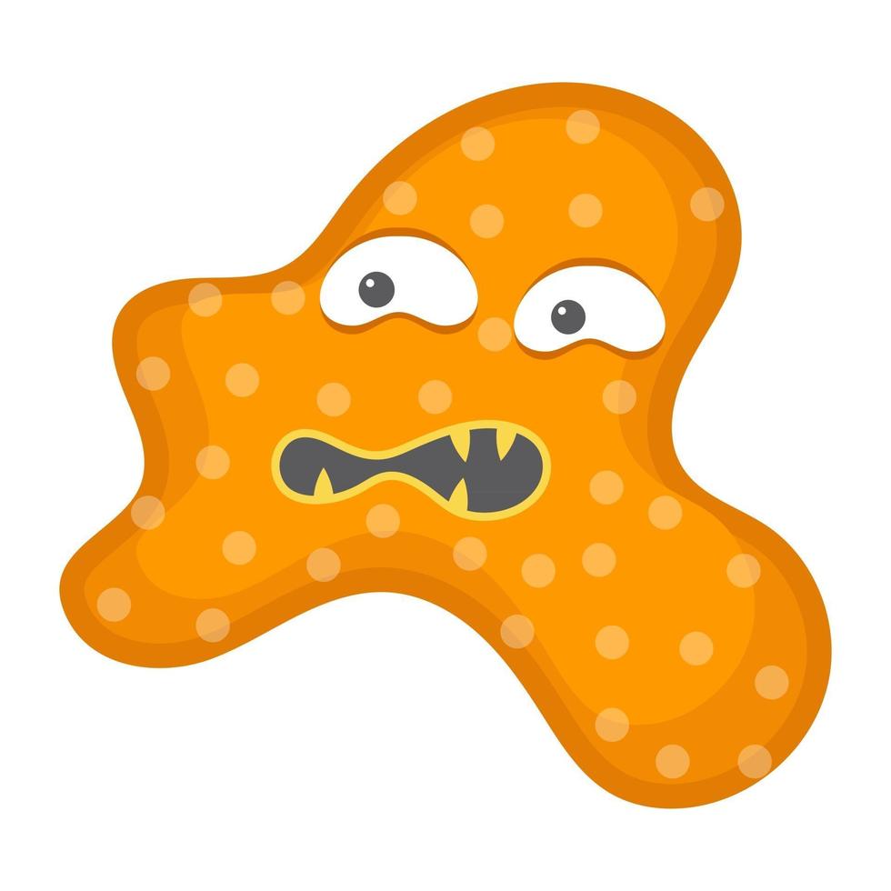 Microbe  Facial Expression vector