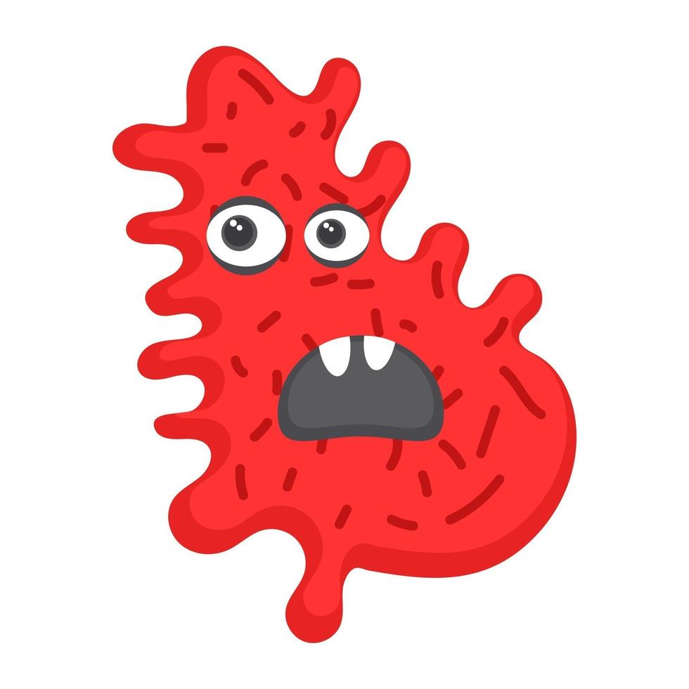 Microbe  Facial Expression vector
