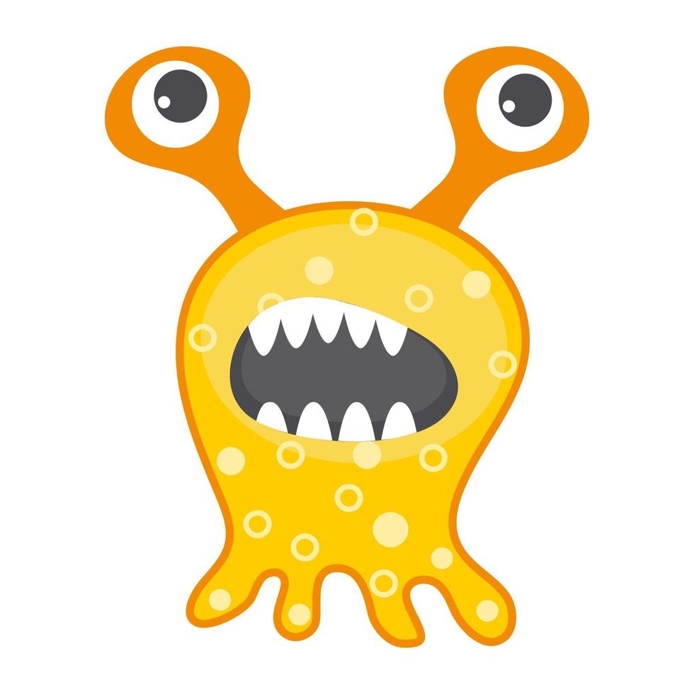 Bacteria Scary Microorganism 2527754 Vector Art at Vecteezy