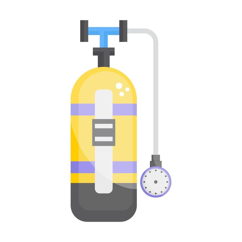 Oxygen Cylinder  Storage vector
