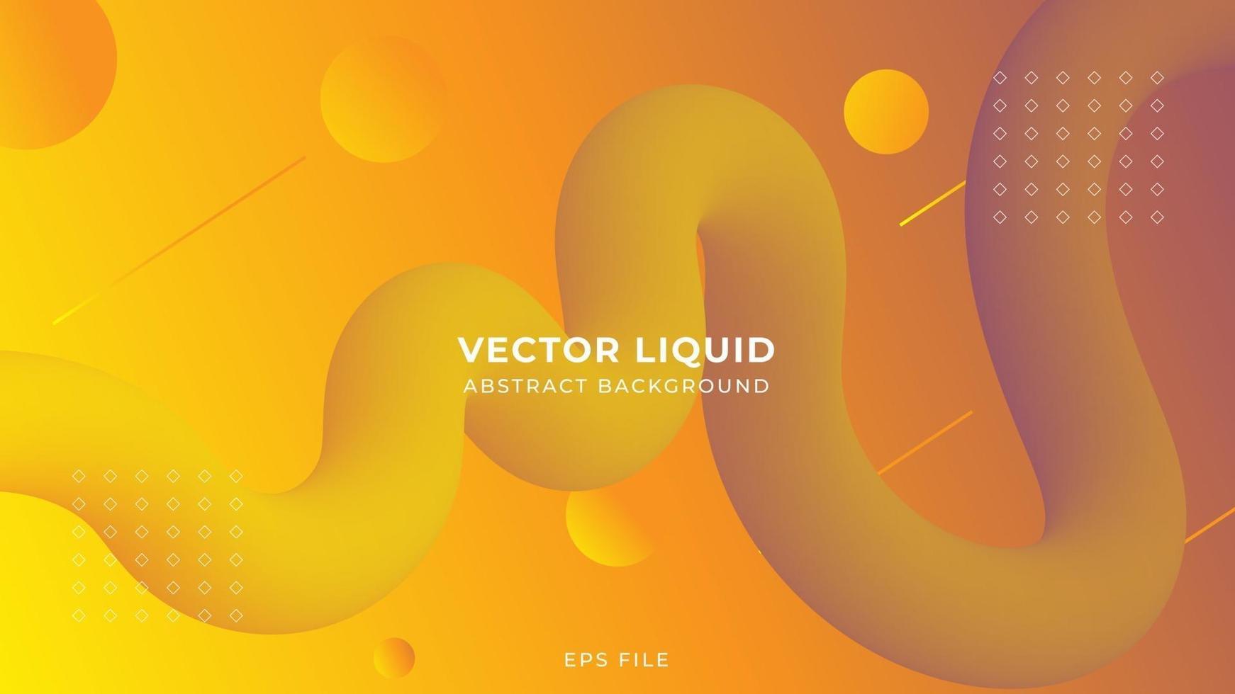 Elegant fluid abstract background vector