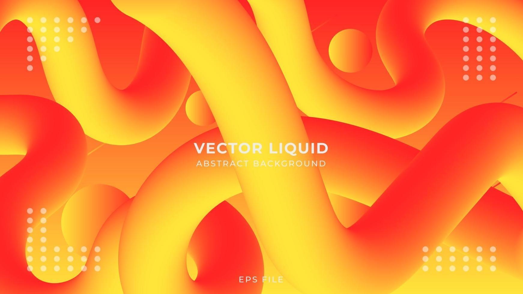 Elegant fluid abstract background vector
