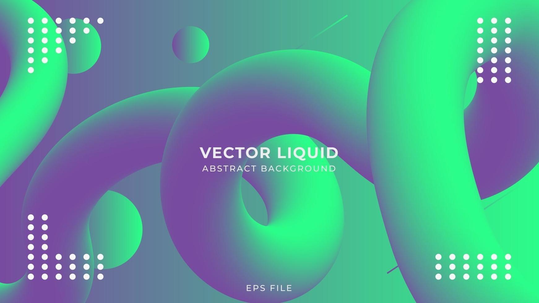 Elegant fluid abstract background vector