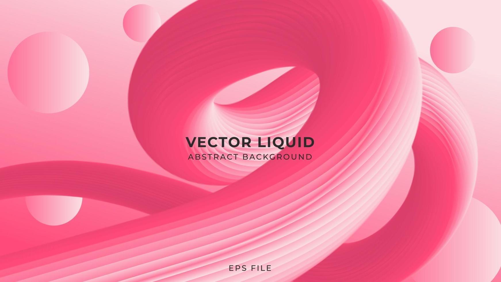 Elegant fluid abstract background vector