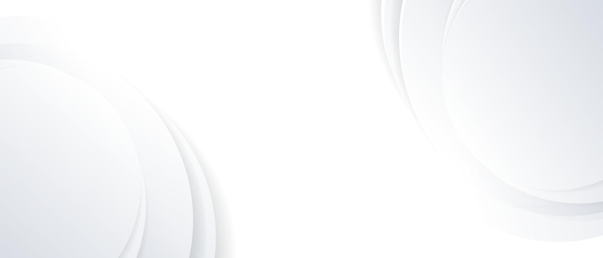 Abstract white circle background poster with dynamic technology network Vector illustration