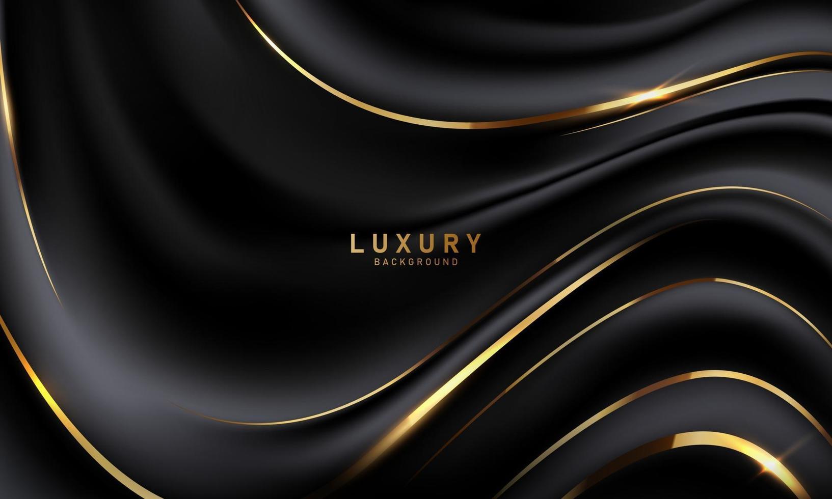 Black curtain background Grand opening event design vector