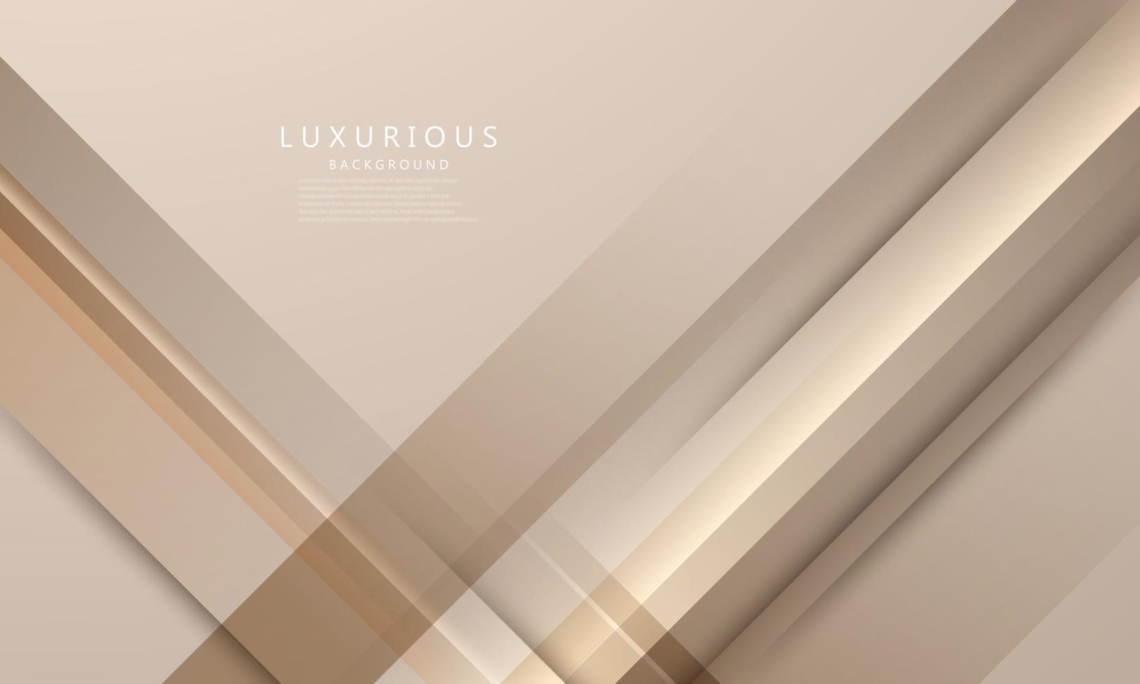 Modern abstract luxury gold background vector