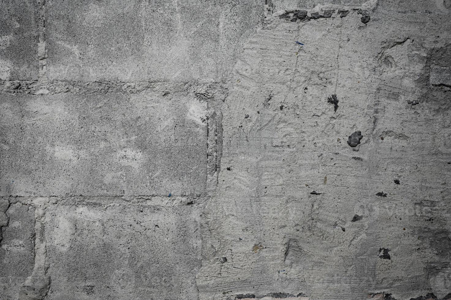 Demolish cracked concrete wall texture photo